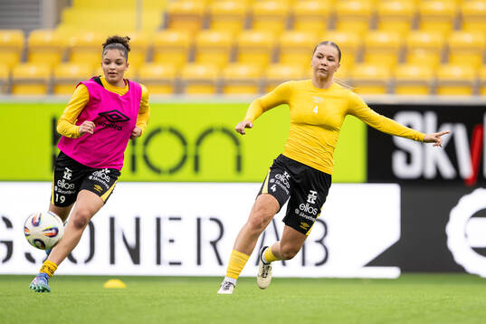 Elfsborgs Jennifer Brinck och Alice Broman