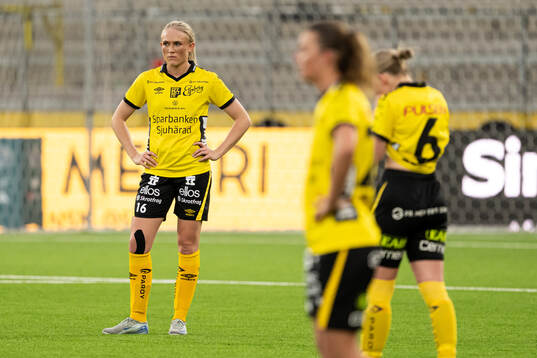 Elfsborgs Emilia Bengtsson deppar