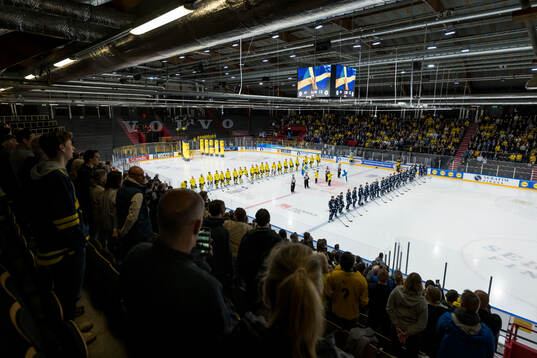 Players of Sweden and of Finland