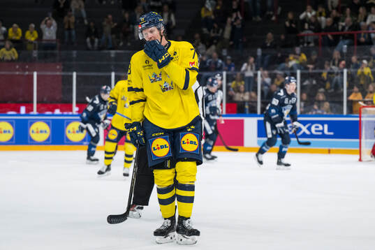Adam Ollas Mattsson of Sweden looks dejected