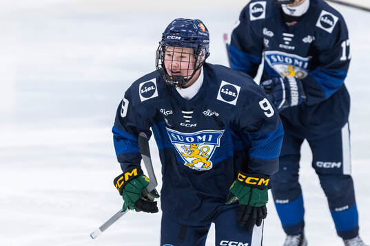 Oliver Rinne of Finland celebrates