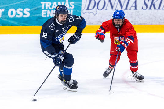 Luca Santala of Finland and Matyas Turecek  of Czech