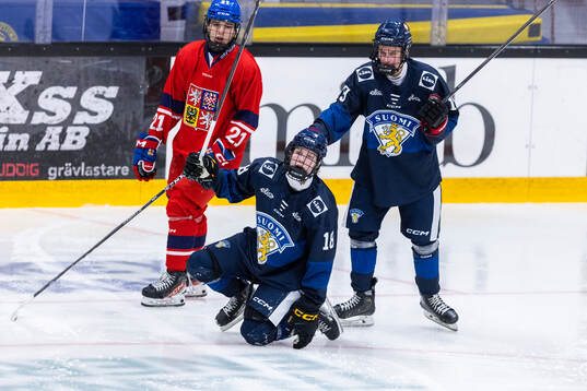 Miska Liljebergof Finland celebrates