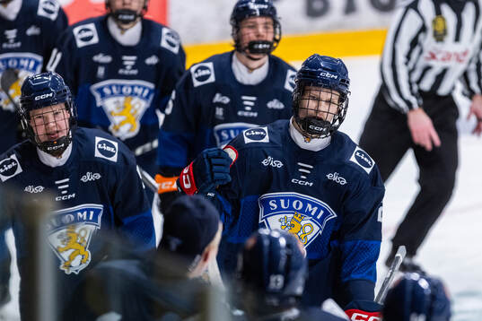 Max Syrjäläinen of Finland celebrates