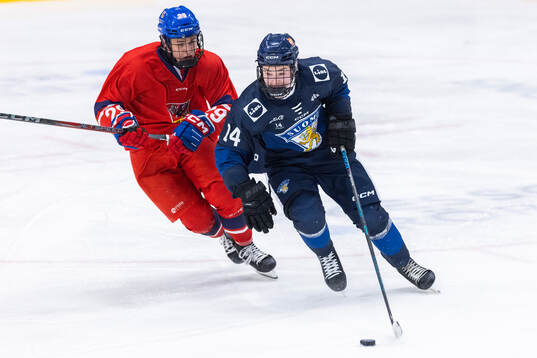 Petr Hörnig of Czech Republic and Luukas Kokkonen of
