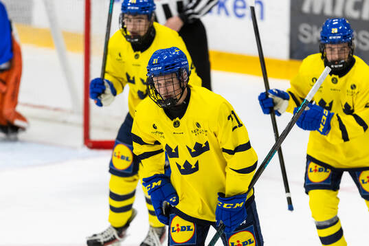 Filip Wahlén of Sweden celebrates