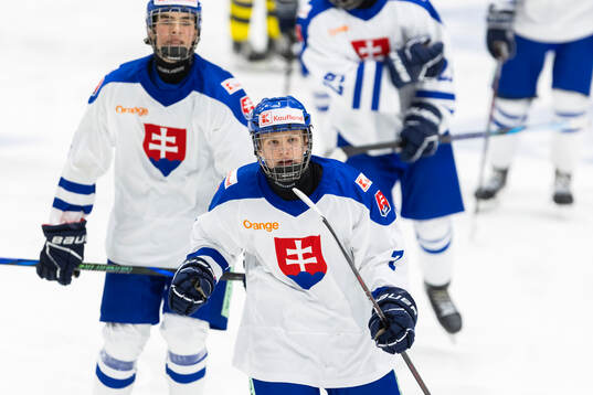Richard Halas of Slovakia celebrates