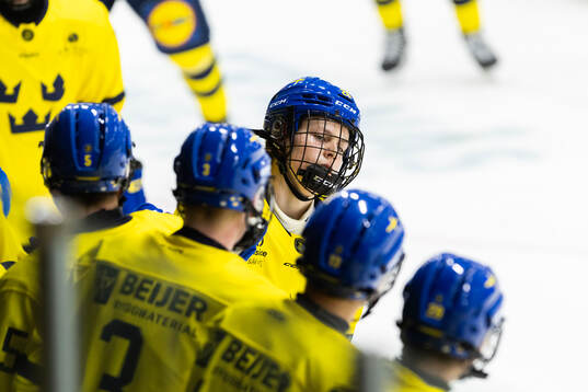 Tom Bjurman of Sweden celebrates