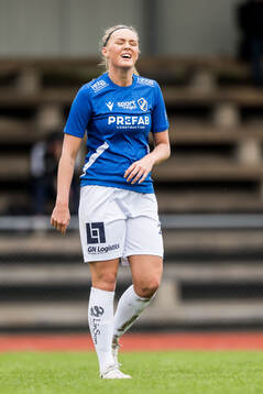 Halmstads Nora Hultgren deppar