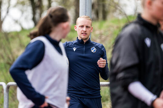 Halmstads tränare Andreé Johansson