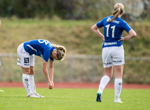 Halmstads Nora Hultgren deppar