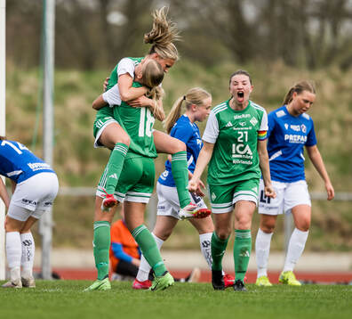 IK Zeniths Ellen Richardson, Klara Benson jublar