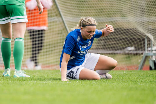 Halmstads Nora Hultgren deppar