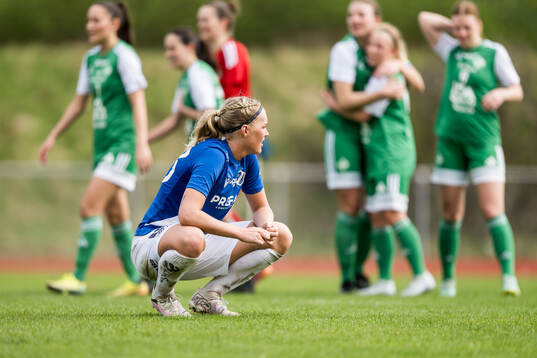 Halmstads Nora Hultgren deppar