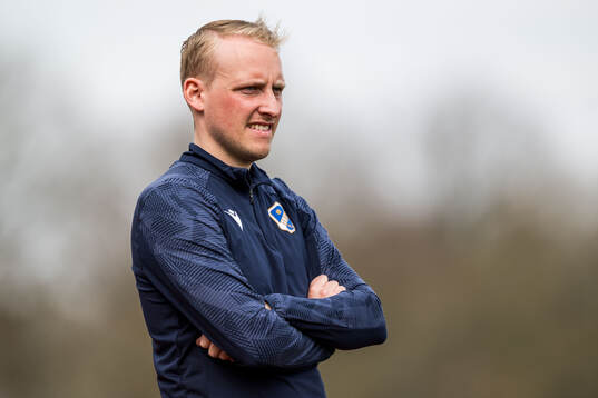 Halmstads tränare Andreé Johansson
