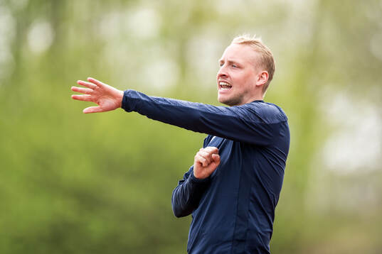 Halmstads tränare Andreé Johansson