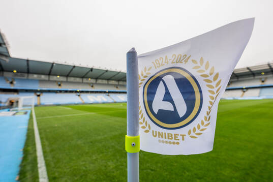 Hörnflaggan på Eleda Stadion