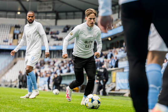 Malmö FFs Johan Karlsson