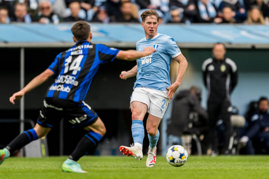 Malmö FFs Johan Karlsson