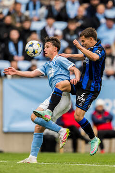 Malmö FFs Kenan Busuladzic och Sirius Leo Walta