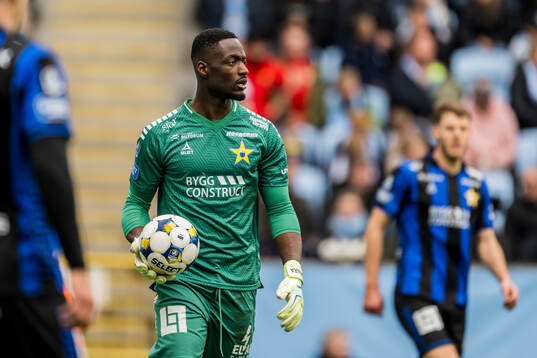 Sirius målvakt Ismael Diawara