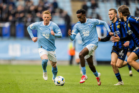 Malmö FFs Anders Christiansen och Taha Ali
