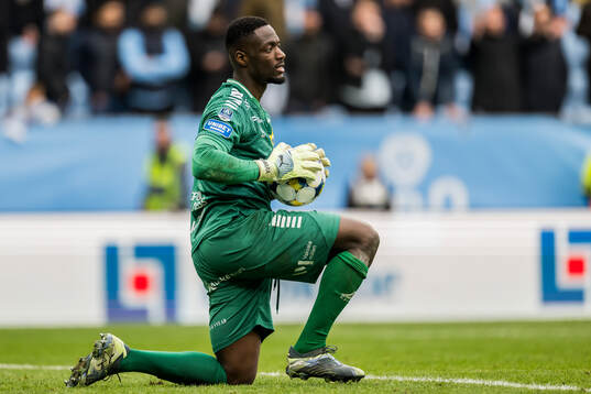 Sirius målvakt Ismael Diawara
