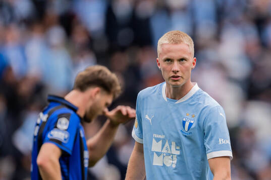 Malmö FFs Daniel Gudjohnsen