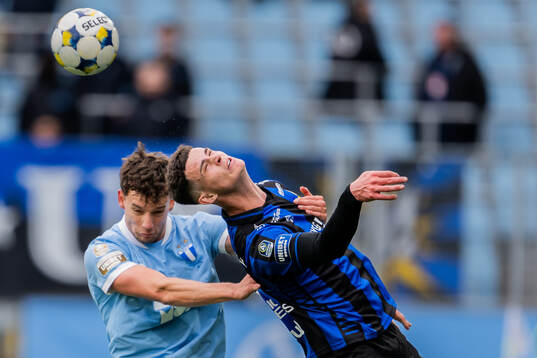 Malmö FFs Colin Rösler och Sirius Robbie Ure