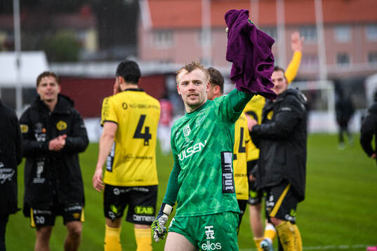 under fotbollsmatchen i Allsvenskan mellan Degerfors och