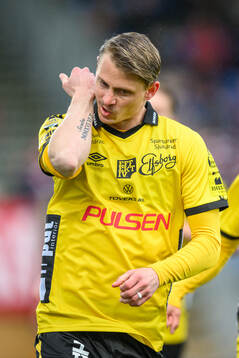 Elfsborgs Simon Hedlund jublar