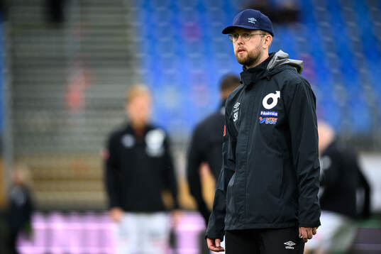 Degerfors fystränare Simon Hansson