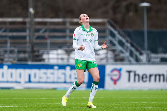 Hammarbys Emilie Bragstad deppar