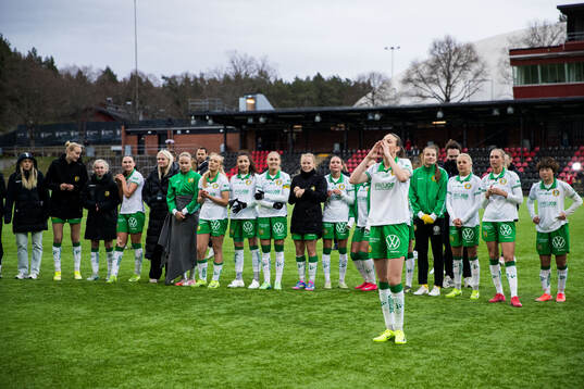 Hammarbys Bella Andersson jublar