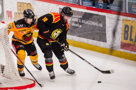 Luleås Jesper Sellgren och Brynäs Johan Larsson