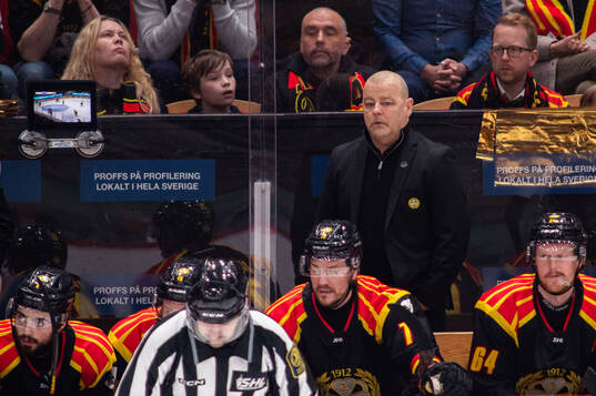 Brynäs tränare Niklas Gällstedt