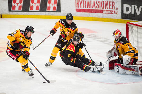 Luleås Erik Gustafsson, Jesper Sellgren och målvakt