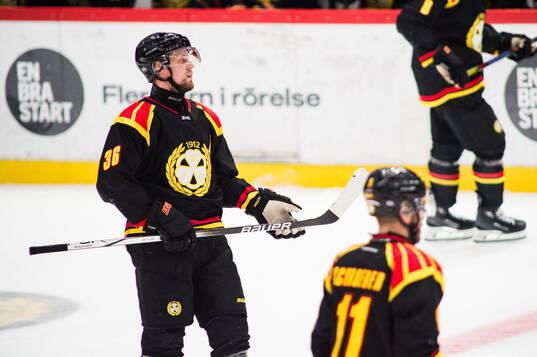 Brynäs Linus Ölund deppar