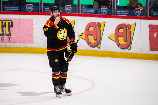 Brynäs Axel Andersson deppar