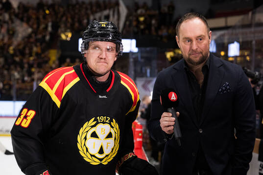 Brynäs Jakob Silfverberg intervjuad av TV4