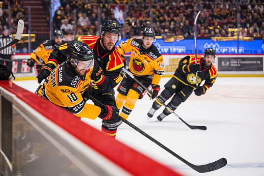 Luleås Einar Emanuelsson och Brynäs Miks Indrasis