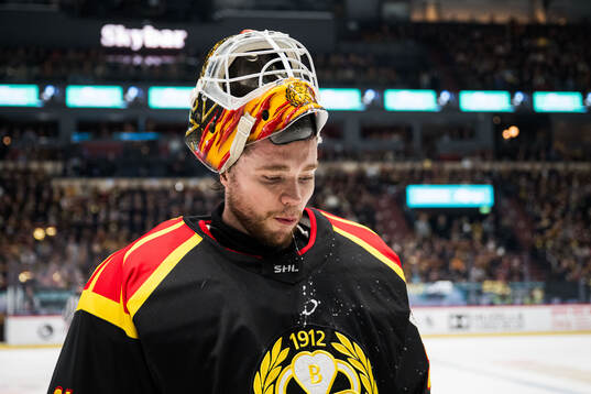Brynäs målvakt Erik Källgren