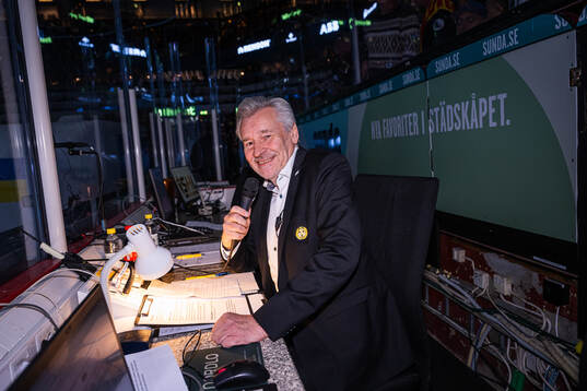 Brynäs speaker Kenth Larsson