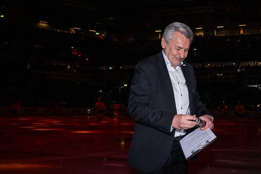 Brynäs speaker Kenth Larsson
