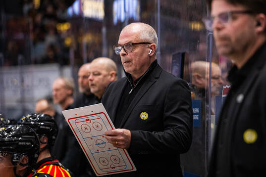 Brynäs assisterande tränare Anders Carlsson