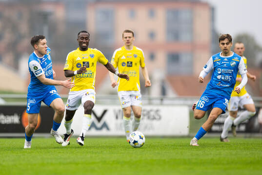 Oddevolds Anton Snibb och Falkenbergs Wanbe Godwin Aguda