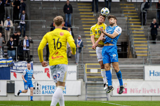 Falkenbergs Noel Hansson och Oddevolds Erik Hedenquist