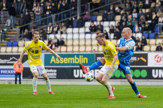 Falkenbergs Lucas Sibelius och Oddevolds Olle Kjellman