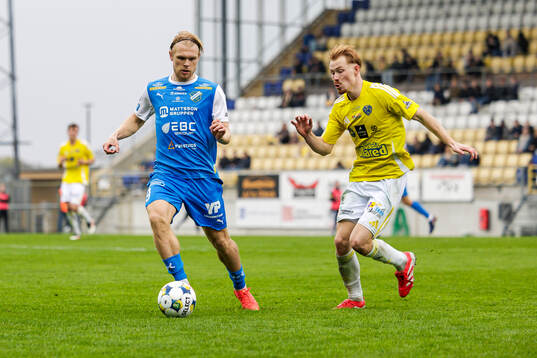 Oddevolds Linus Tornblad och Falkenbergs Linus Borgström