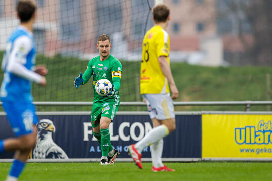 Falkenbergs målvakt Anton Andersson